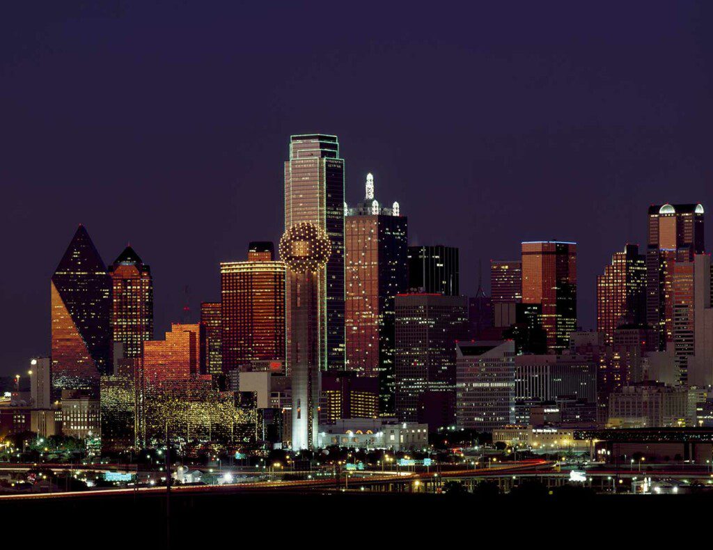 Downtown Dallas at Night